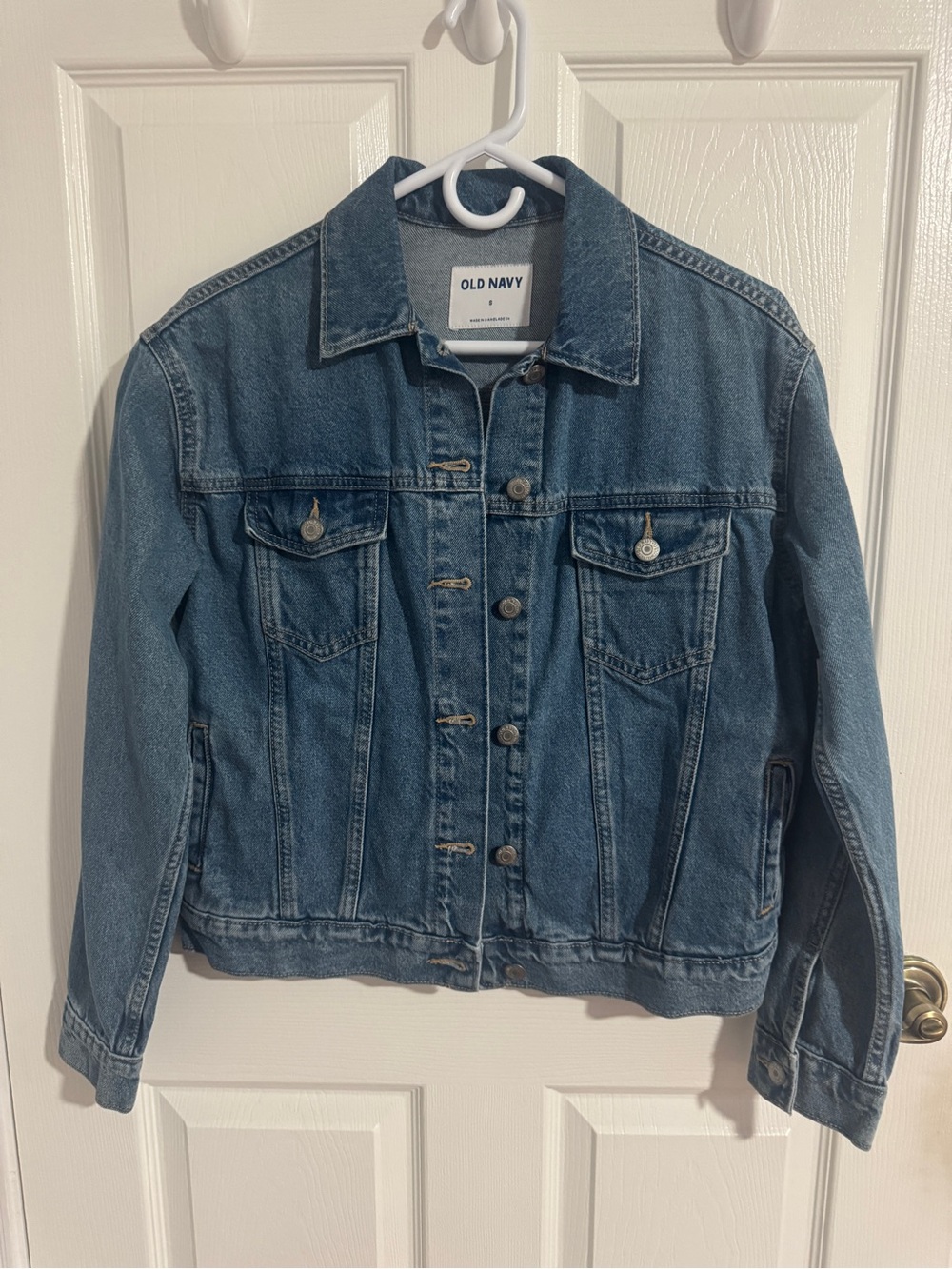 Old Navy Medium Blue Denim Jacket